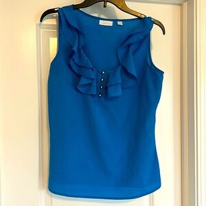 Beautiful Blue Business Blouse